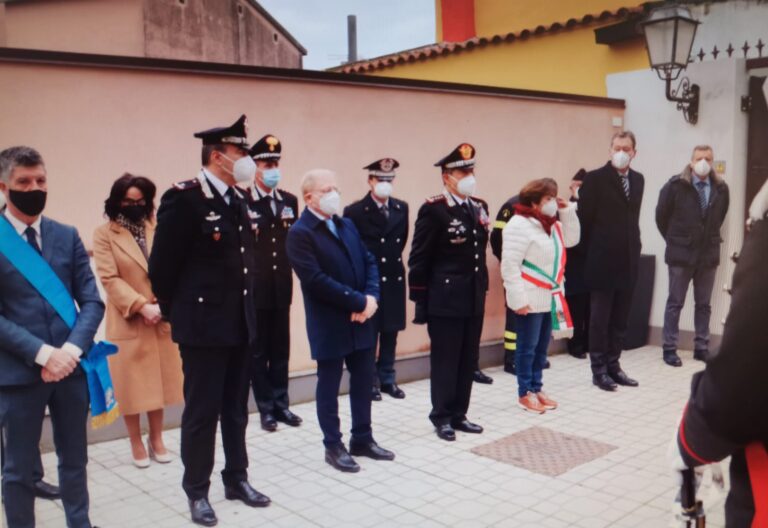 Vallermosa: Inaugurazione della nuova sede della Stazione Carabinieri