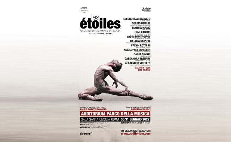 “Les etoiles” – in scena il 30 e il 31 gennaio all’Auditorium della Conciliazione