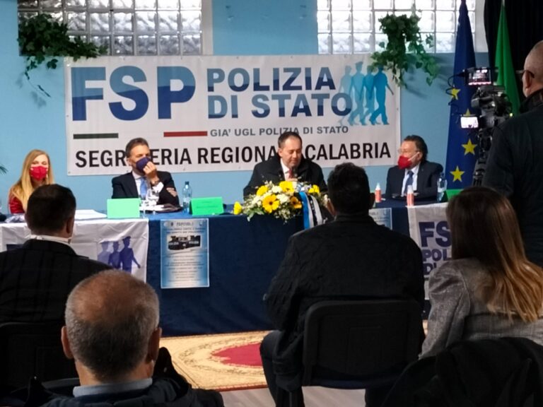 Svolto il Congresso Regionale del Sindacato di Polizia Fsp in Calabria