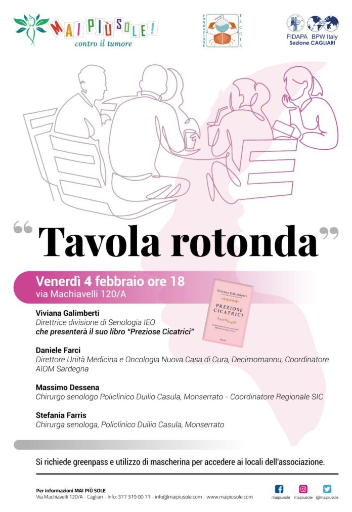 Cagliari, Tavola Rotonda con i professionisti dell'oncologia per la Giornata Mondiale contro il cancro