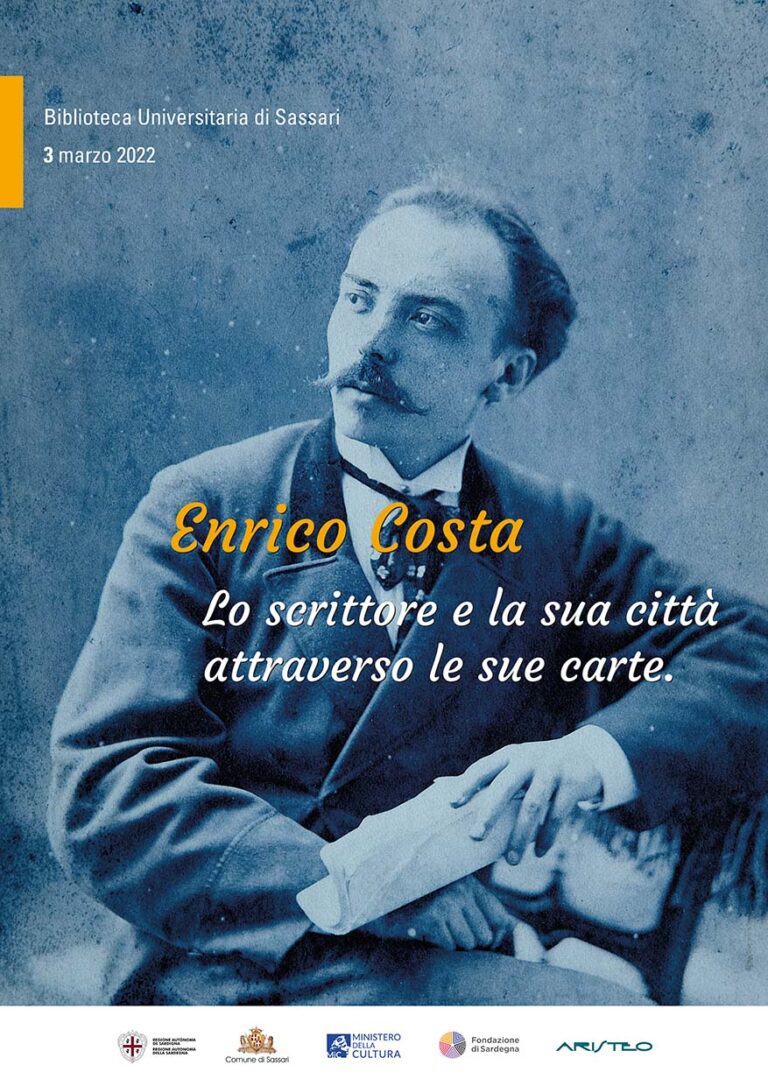 Sassari: giornata dedicata ad Enrico Costa in Biblioteca Universitaria il 3 marzo