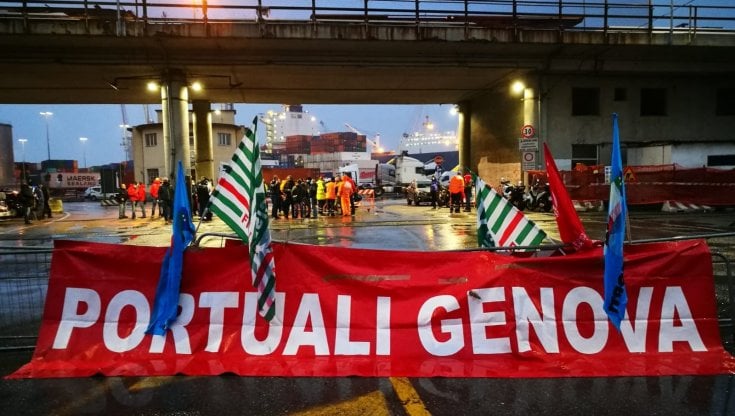 Guerra in Ucraina: oggi i portuali di Genova si fermano un’ora