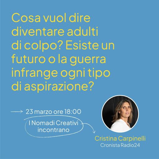 Aperitivo Creativo su ZOOM con Cristina Carpinelli