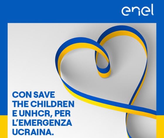 Enel: raccolta fondi con Save the Children e UNHCR