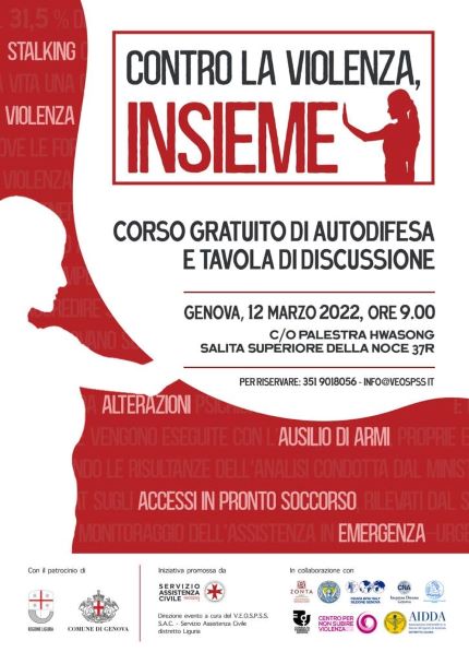 Genova: evento “contro la violenza insieme”