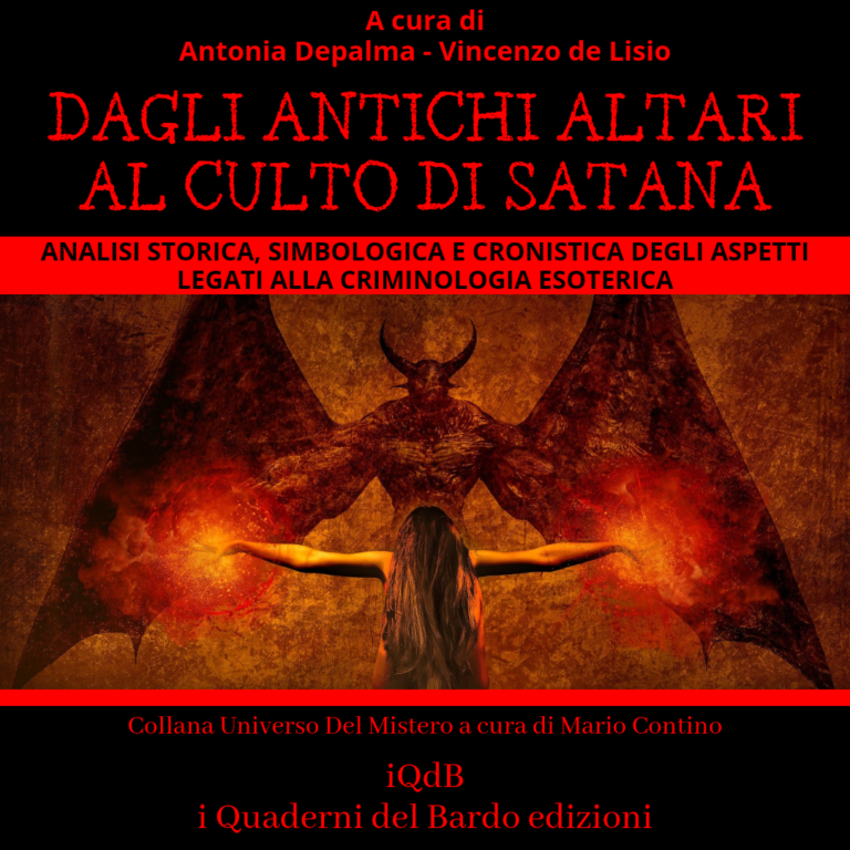 Dagli antichi altari al culto di Satana  a cura di Antonia Depalma e Vincenzo de Lisio  Collana Universo del Mistero diretta da Mario Contino