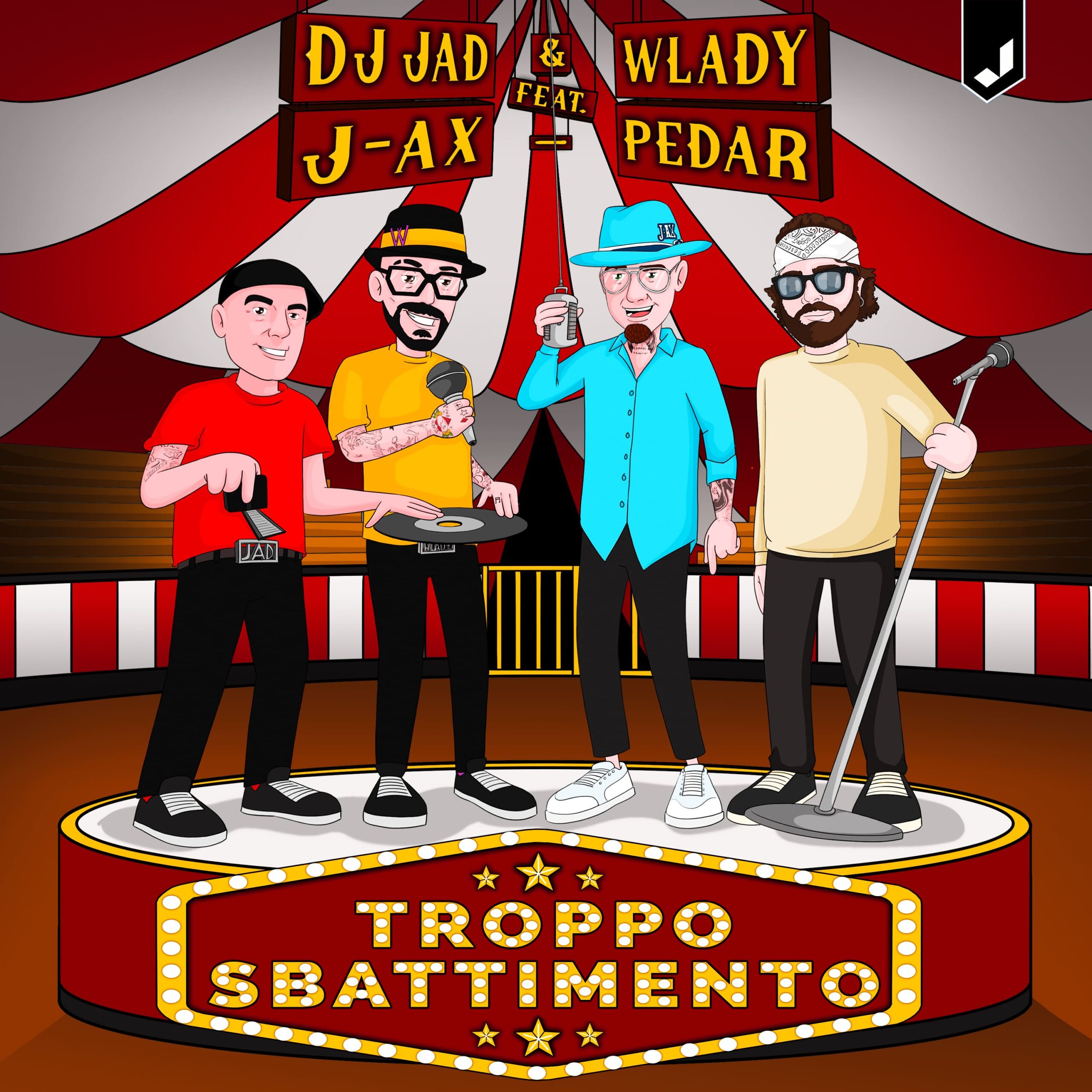 DJ Jad & Wlady feat. J-Ax e Pedar in “Troppo Sbattimento”