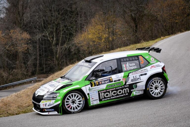 Campionato di rally asfalto, Giuseppe Testa ed Emanuele Inglesi porteranno i colori della Ro racing