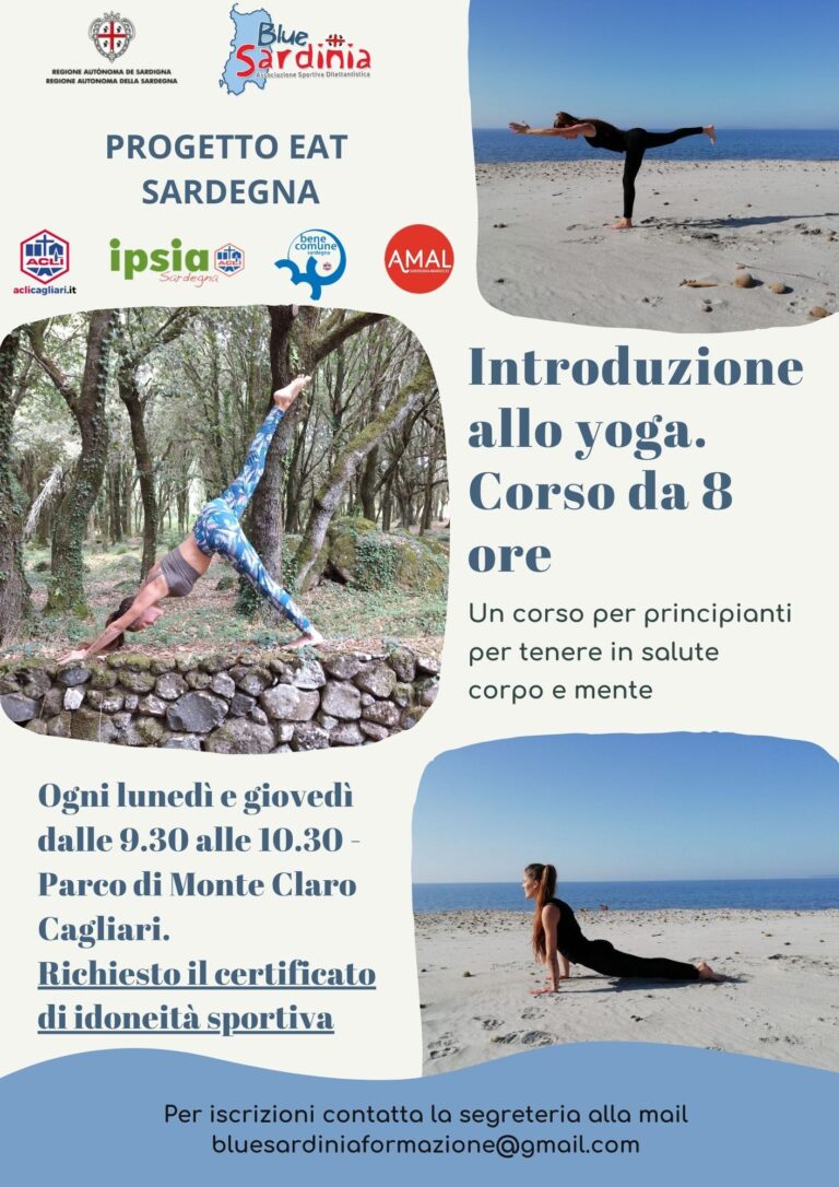 Blue Sardinia, continuano i corsi di yoga al Parco di Monteclaro