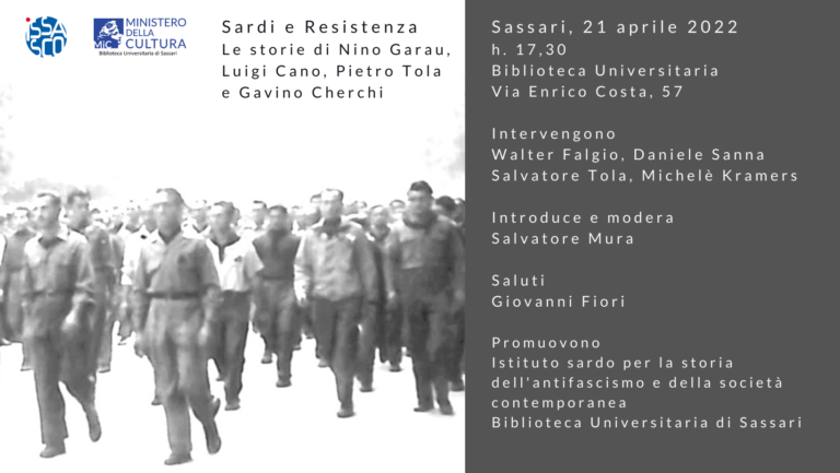 I Sardi e la Resistenza: incontro dibattito a Sassari