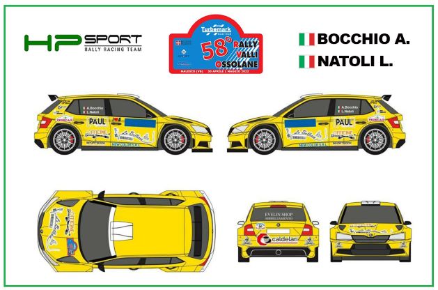 HP SPORT al Valli Ossolane Coppa Rally