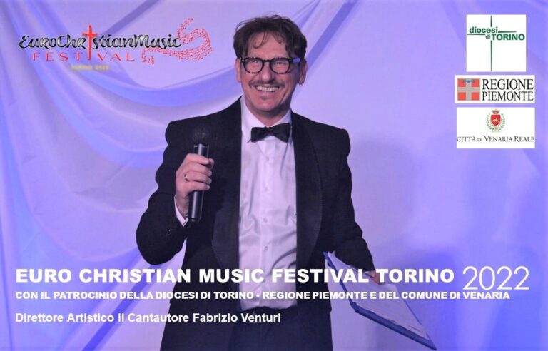 Euro Christian Music Festival Torino: tra i conduttori Stefano Sparro, speaker di Radio Vaticana