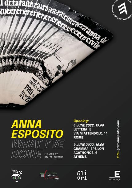 Anna Esposito: What I’ve done, viaggio Roma-Atene