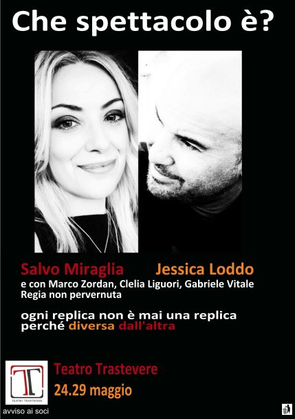Evento: Salvo Miraglia e Jessica Loddo a Roma