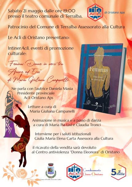 Maria Giuliana Campanelli presenta il libro “Feminas”