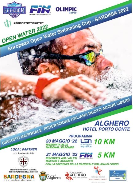 Coppa Europea LEN nuoto acque libere ad Alghero