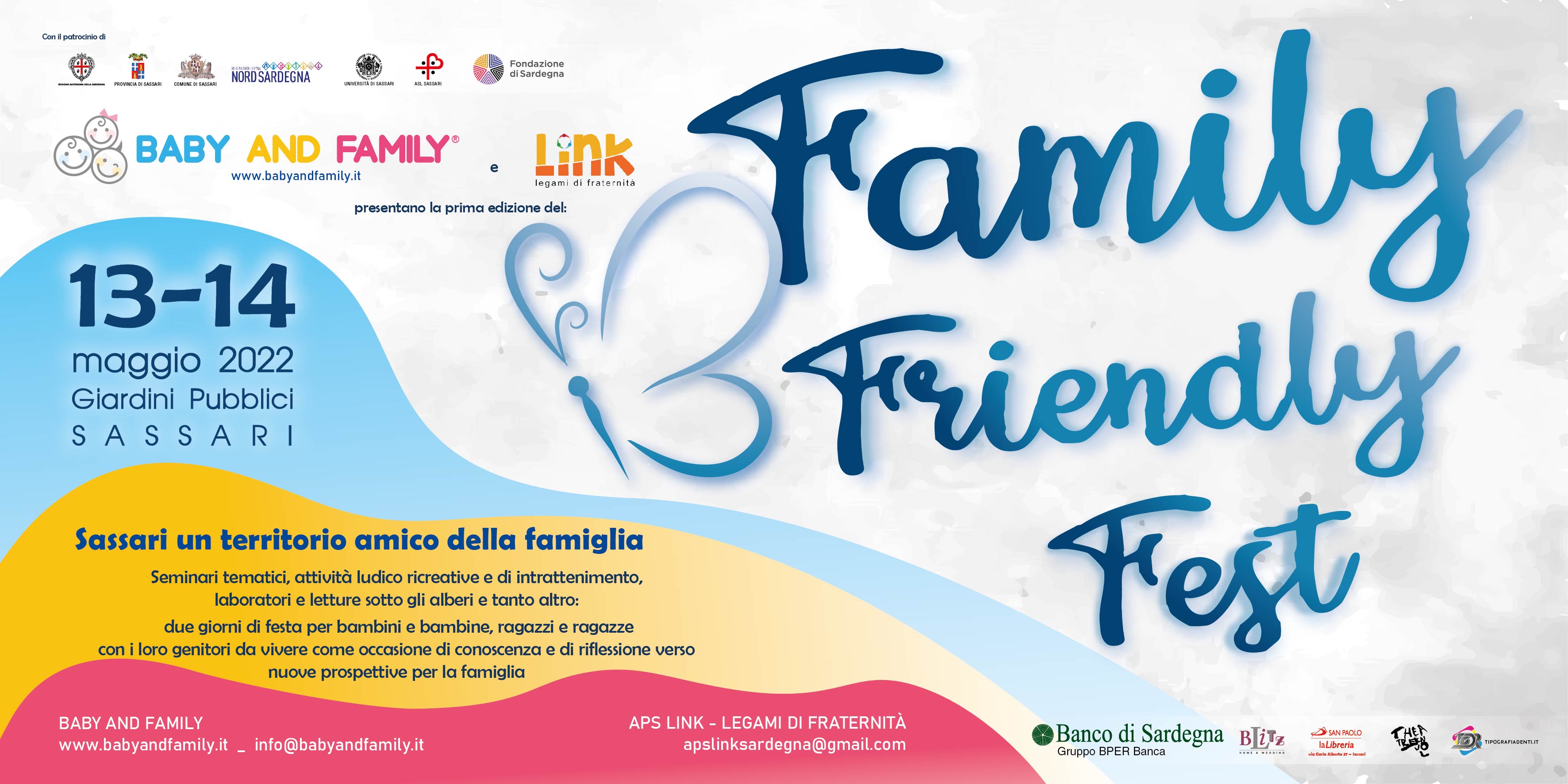 Family friendly fest a Sassari: un evento dedicato alle famiglie