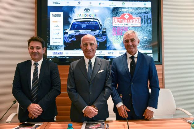 Presentato in diretta tv il Rally Italia Sardegna 2022