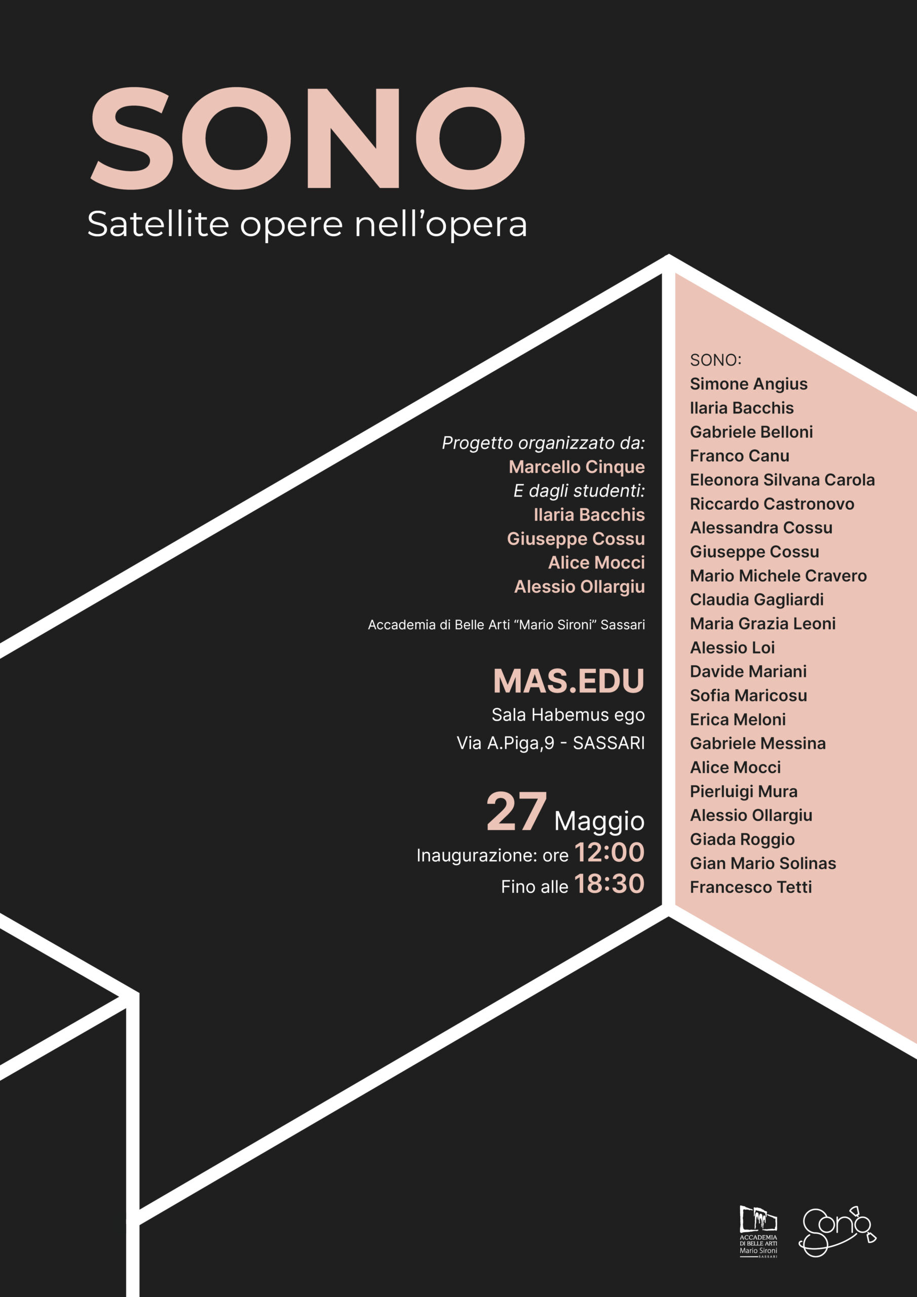 AL Mas.Edu. la mostra “S.O.N.O. – Satellite Opere Nell’Opera”