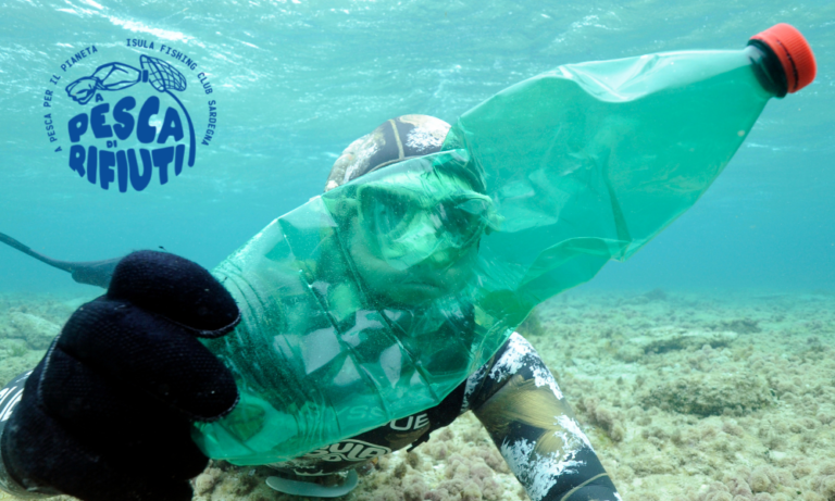 Pula, raccolta rifiuti dal mare con la Federazione Pesca Sportiva