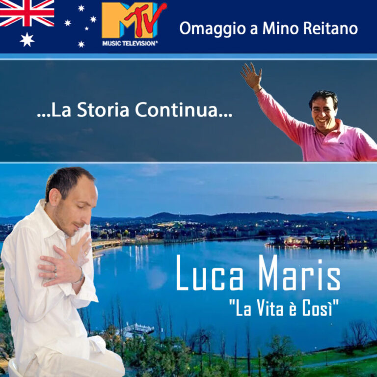 Mino Reitano omaggiato su MTV Australia da Luca Maris