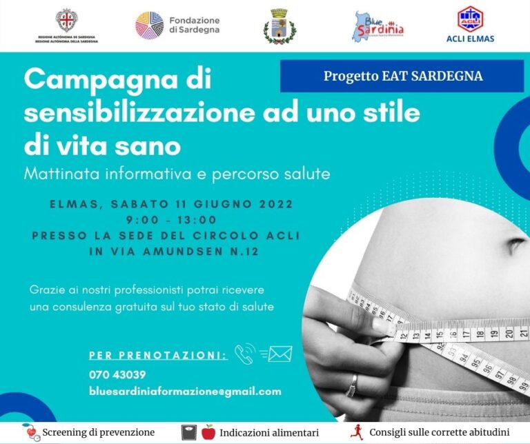 Blue Sardinia Elmas: consulenza gratuita sullo stato di salute