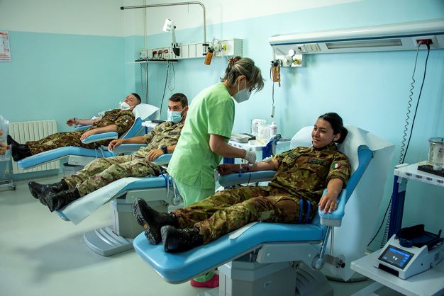 Brigata Sassari: speciale donazione di sangue