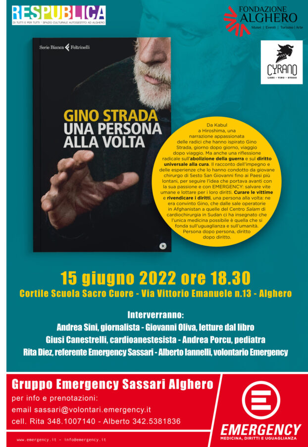 Presentazione libro Gino Strada 