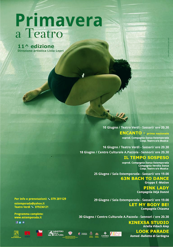Danza, il 10 giugno al Teatro Verdi di Sassari “Primavera a Teatro”