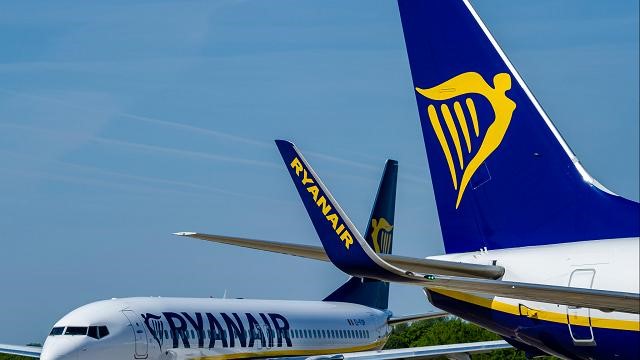 Cancellazione Ryanair a Cagliari