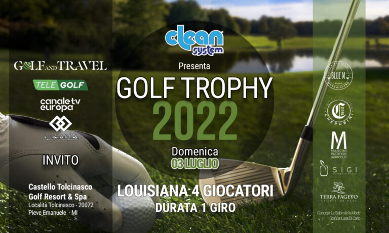 Sport: Clean System presenta “Golf Trophy 2022”