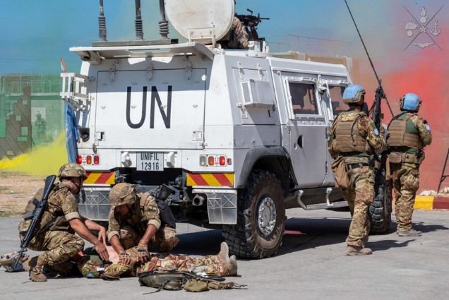 UNIFIL: addestramento Caschi Blu e LAF