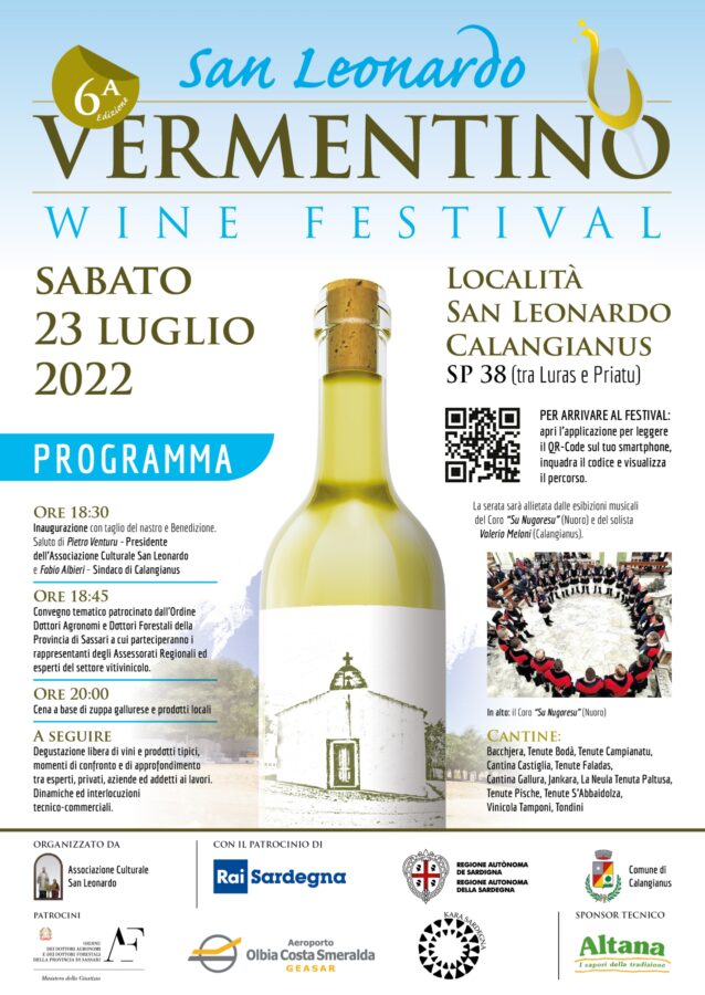 Wine Festival del Vermentino DOCG 2022: il 23 luglio la VI edizione