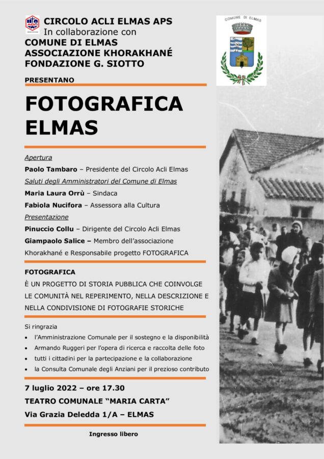 Mostra fotografie storiche della Città di Elmas