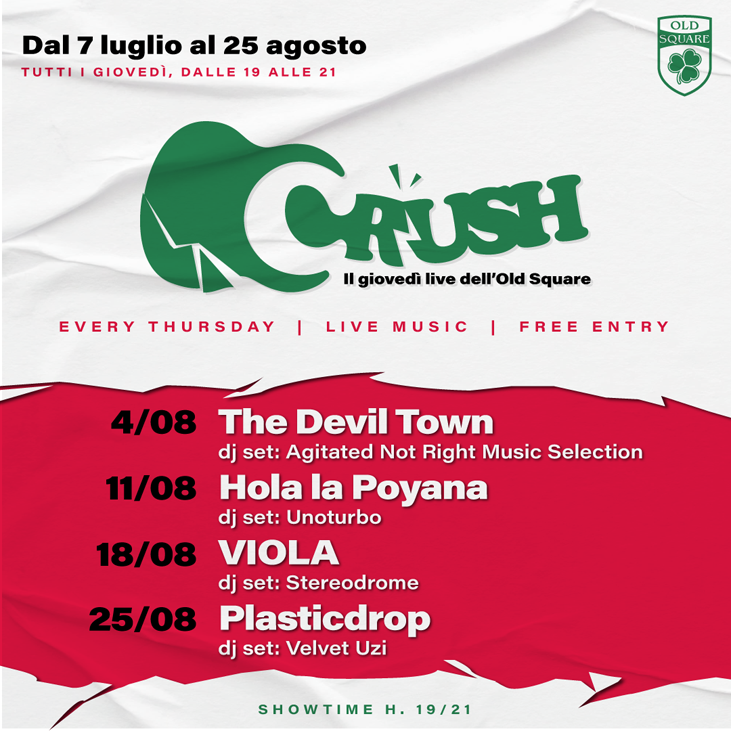 Domani all’Old Square di Cagliari “The Deviltown”