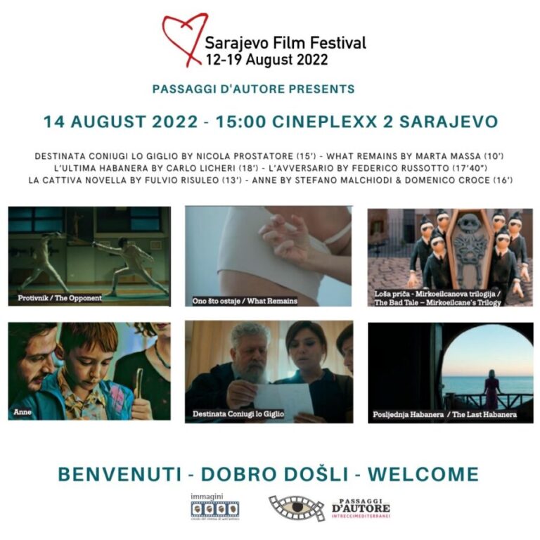 Intrecci mediterranei incontra il film festival a Sarajevo