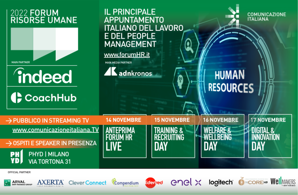 HR – Forum Risorse Umane 2022 | 15-16-17 Novembre