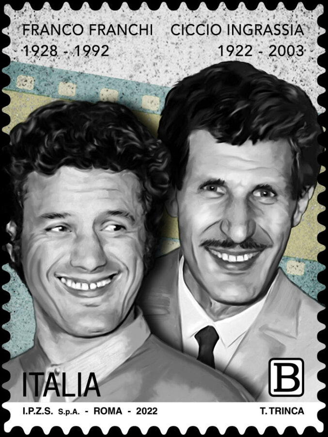 Poste Italiane: emessi oggi i francobolli Franco Franchi e Ciccio Ingrassia e Macario 