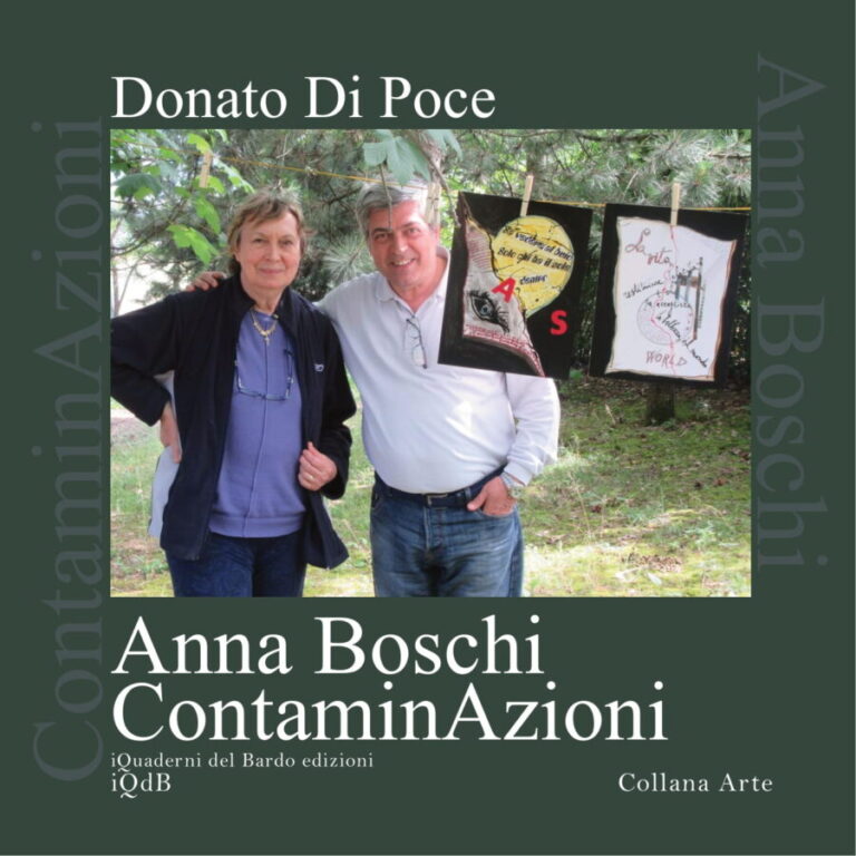 Anna Boschi e Donato di Poce una storia di ContaminAzione