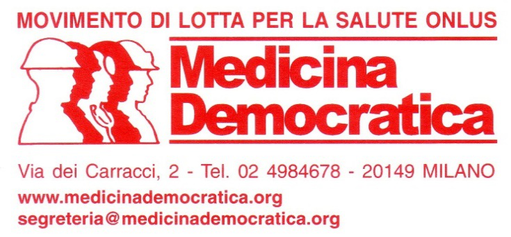 “Curiamo la Sardegna”: Medicina Democratica Sardegna aderisce alla manifestazione