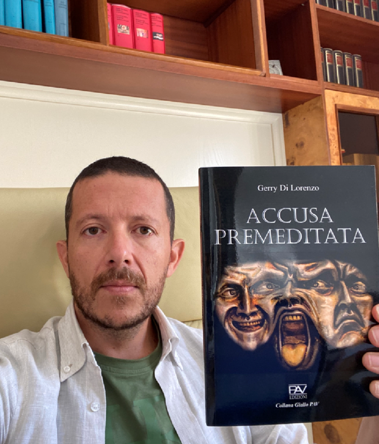Gerry Di Lorenzo torna in libreria con il giallo “Accusa premeditata”