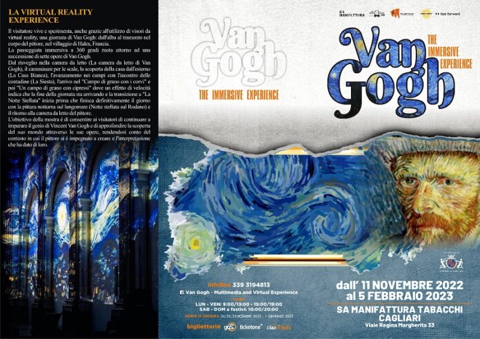 Van Gogh: The Immersive Experience a Cagliari