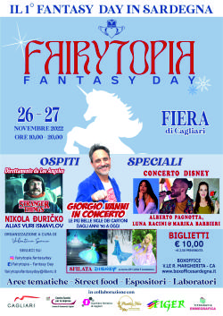 Fairytopia alla fiera di Cagliari: fantasy day il 26 e 27 Novembre