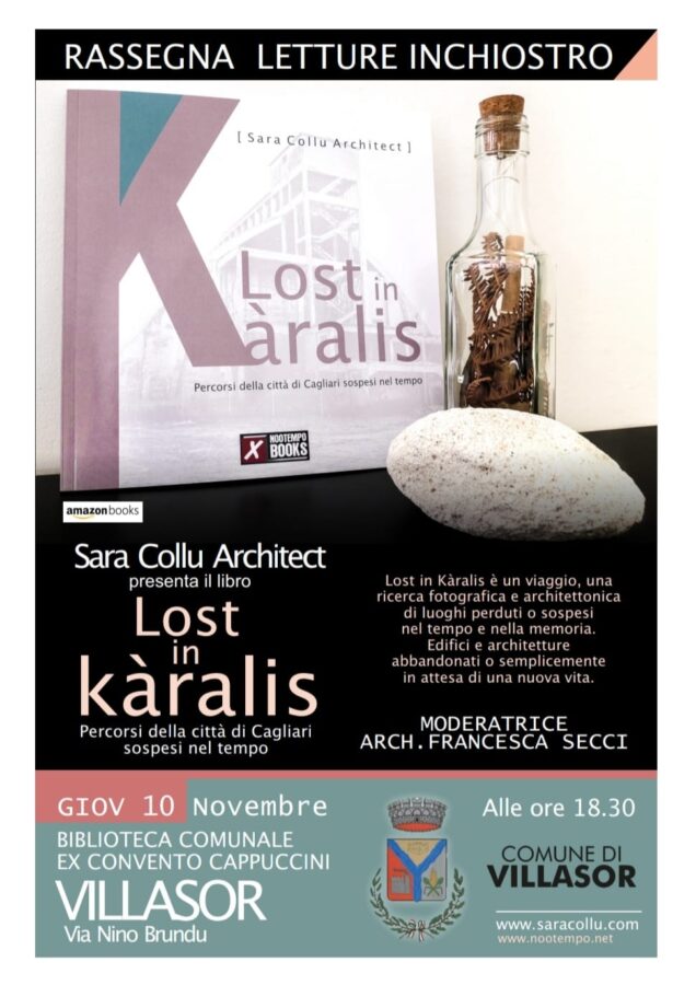 Sara Collu presenterà il libro Lost in Karalis