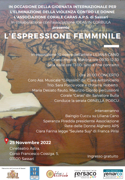 Eventi a Sassari per la Giornata internazionale per l’eliminazione della violenza contro le donne
