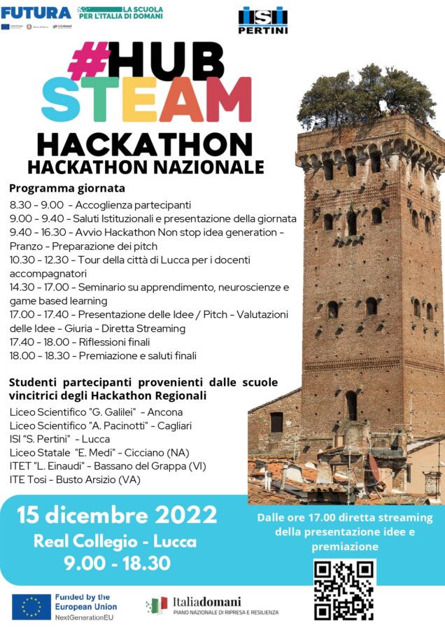 Cagliari alla finale Hackathon Nazionale a Lucca 