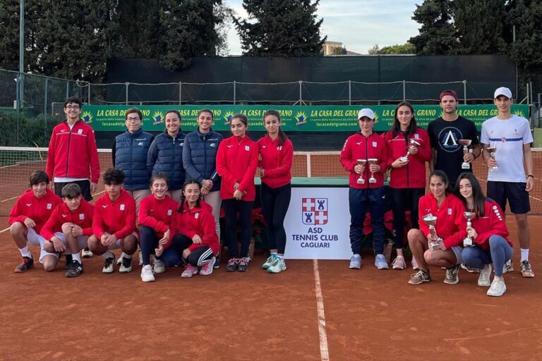 Campionati Sardi Assoluti: tre titoli per il Tennis Club Cagliari
