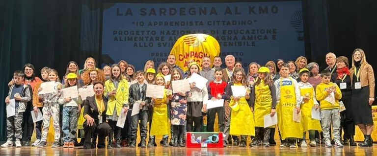Coldiretti Nord Sardegna: oltre 300 bambini a teatro di educazione alimentare