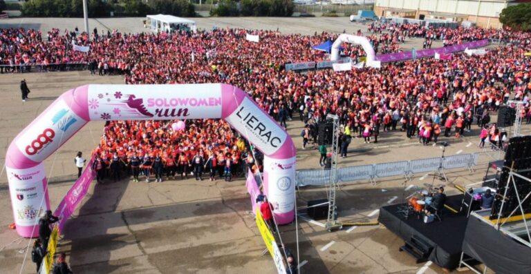 Cagliari Solowomenrun dei record: vince la manifestazione Elisabetta Orrù. Oggi 12mila donne di corsa!