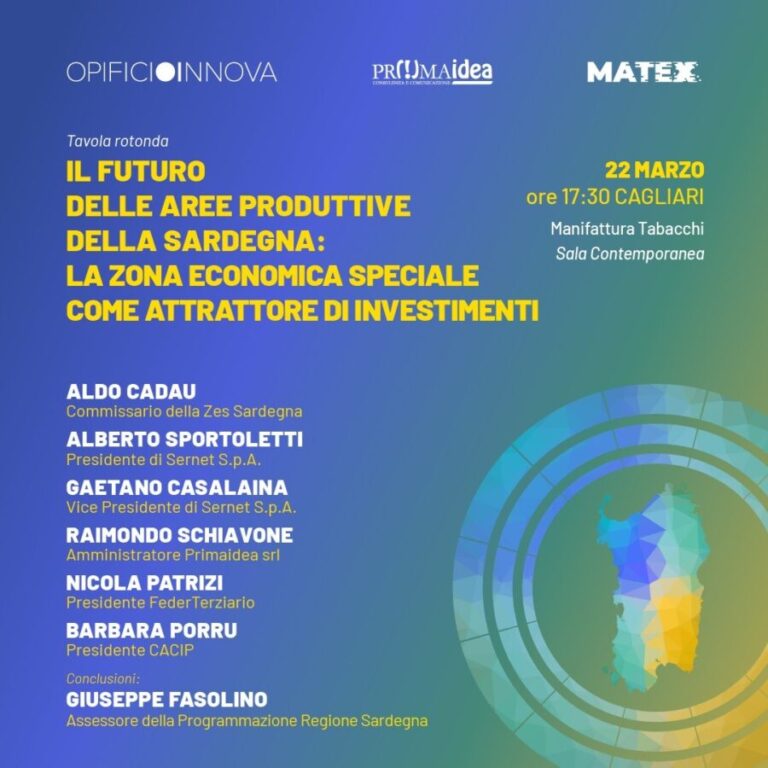 ZES, a Cagliari dibattito sul futuro della aree produttive della Sarddegna
